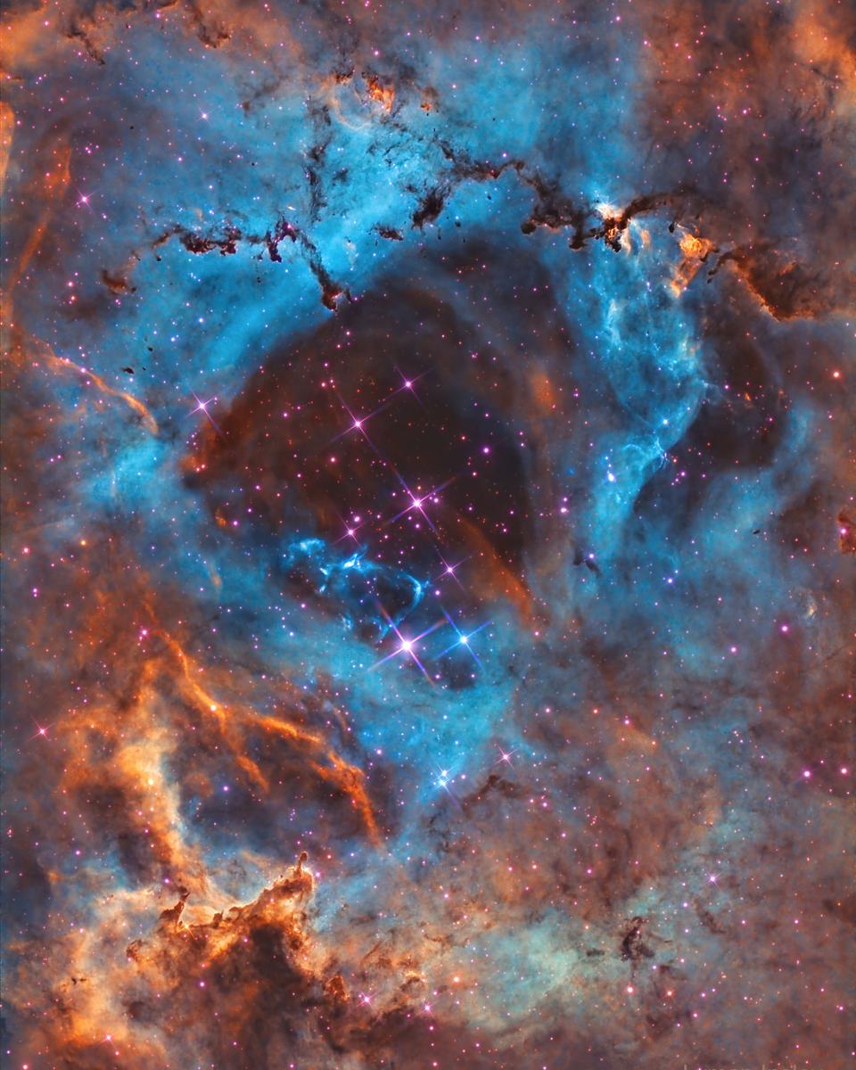 In the Heart of the Rosette Nebula