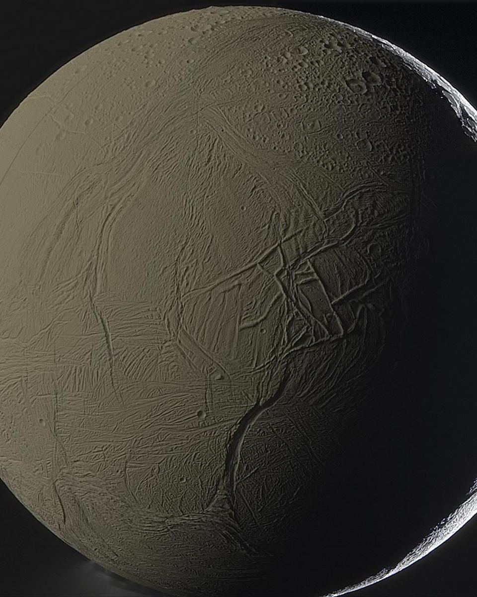 Enceladus by Saturnshine