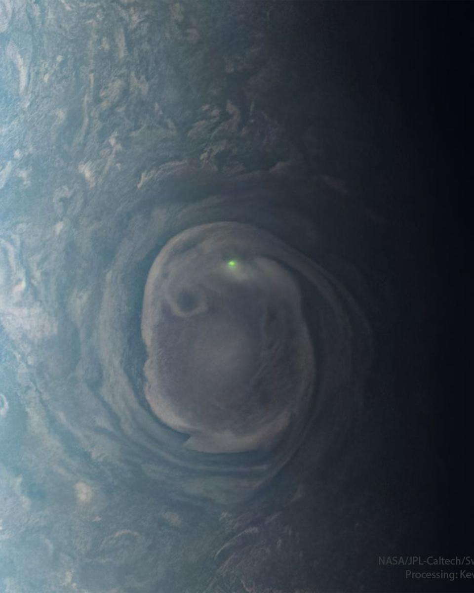 Lightning on Jupiter