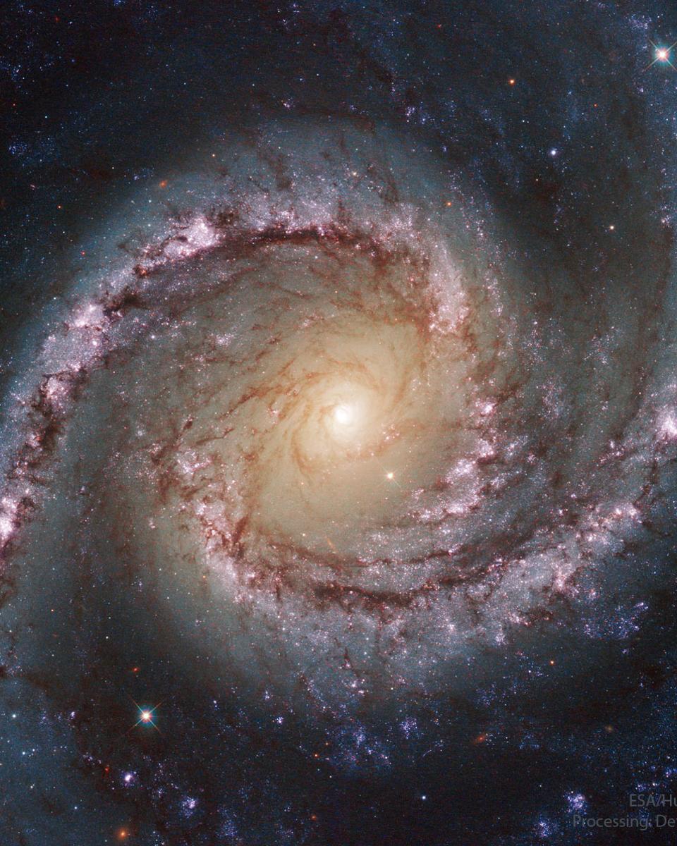 The Spanish Dancer Spiral Galaxy