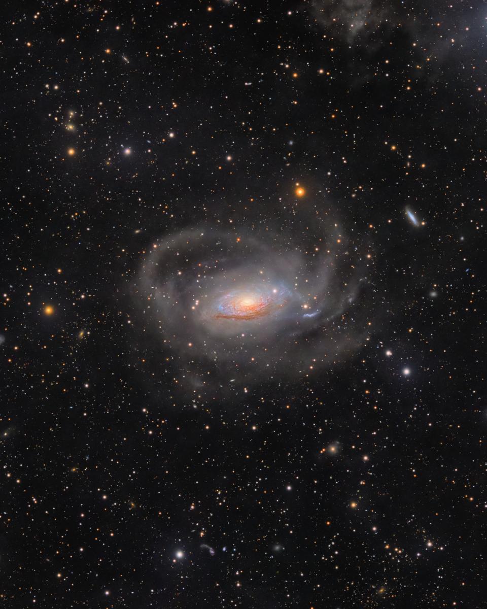 Curly Spiral Galaxy M63