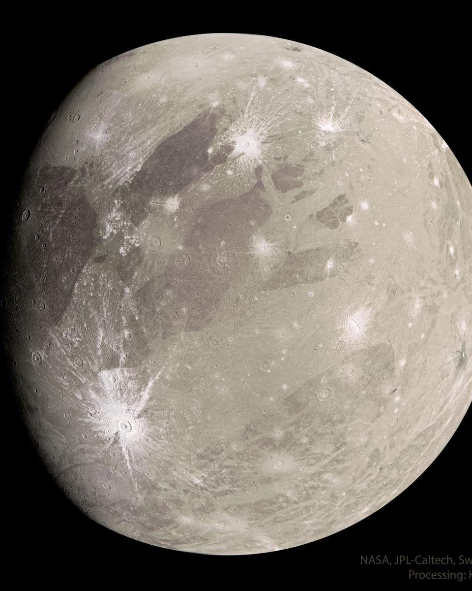 Ganymede from Juno