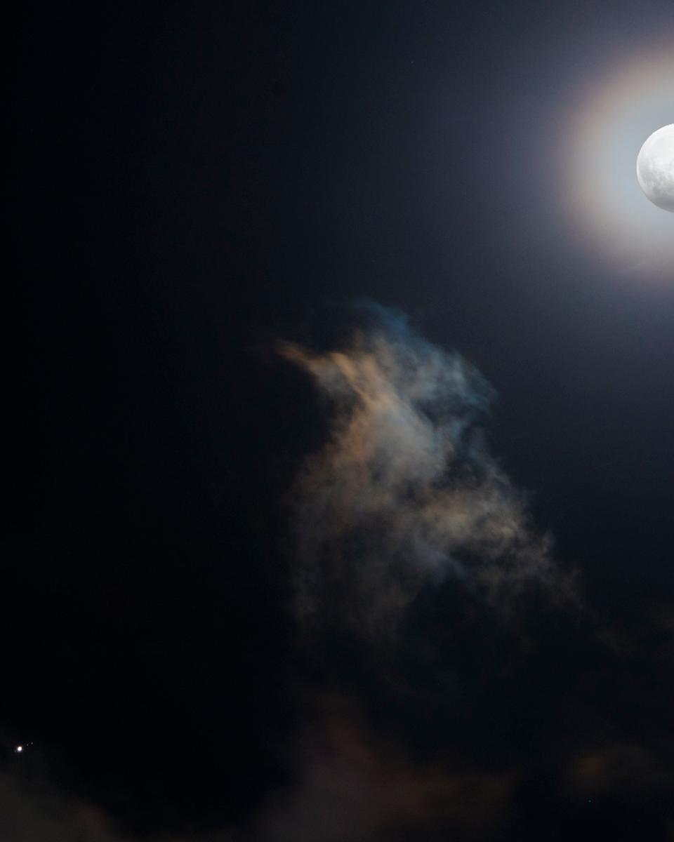 Jupiter by Moonlight