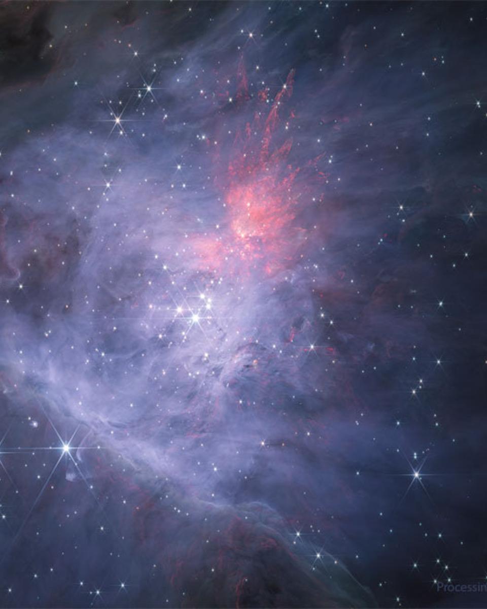 Hidden Orion from Webb