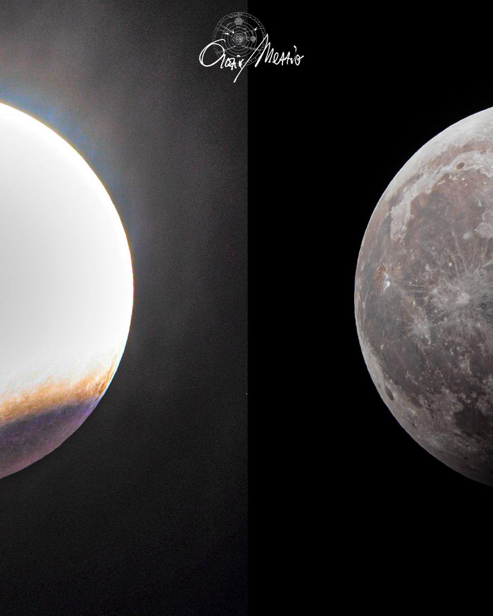 A Partial Lunar Eclipse