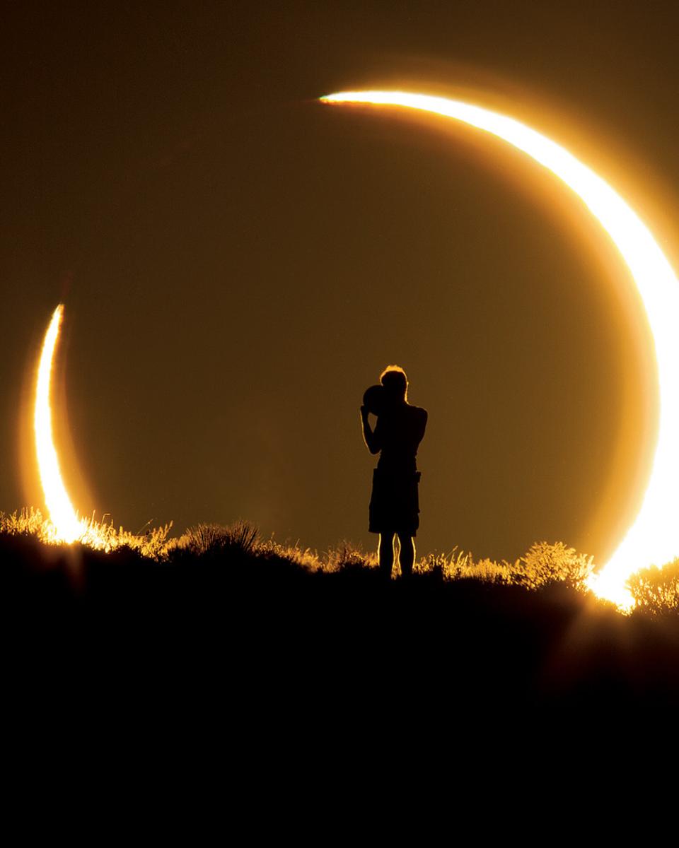 An Annular Solar Eclipse over New Mexico