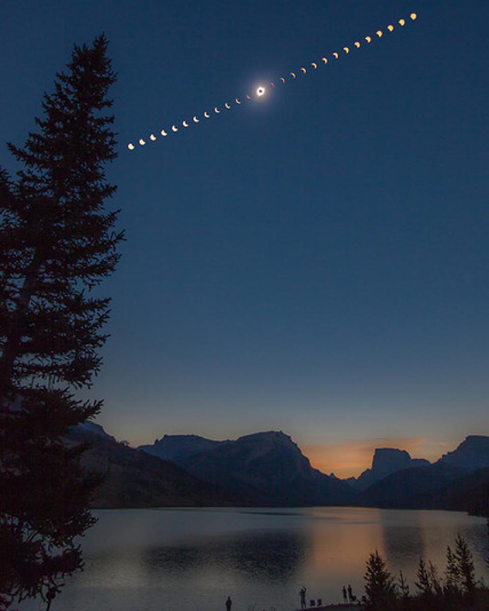 A Total Solar Eclipse over Wyoming