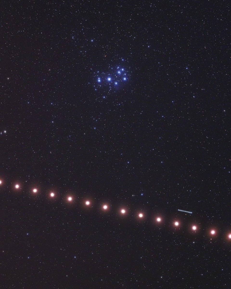 Mars Passing By