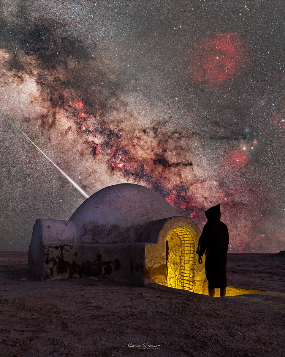 Milky Way Over Tunisia