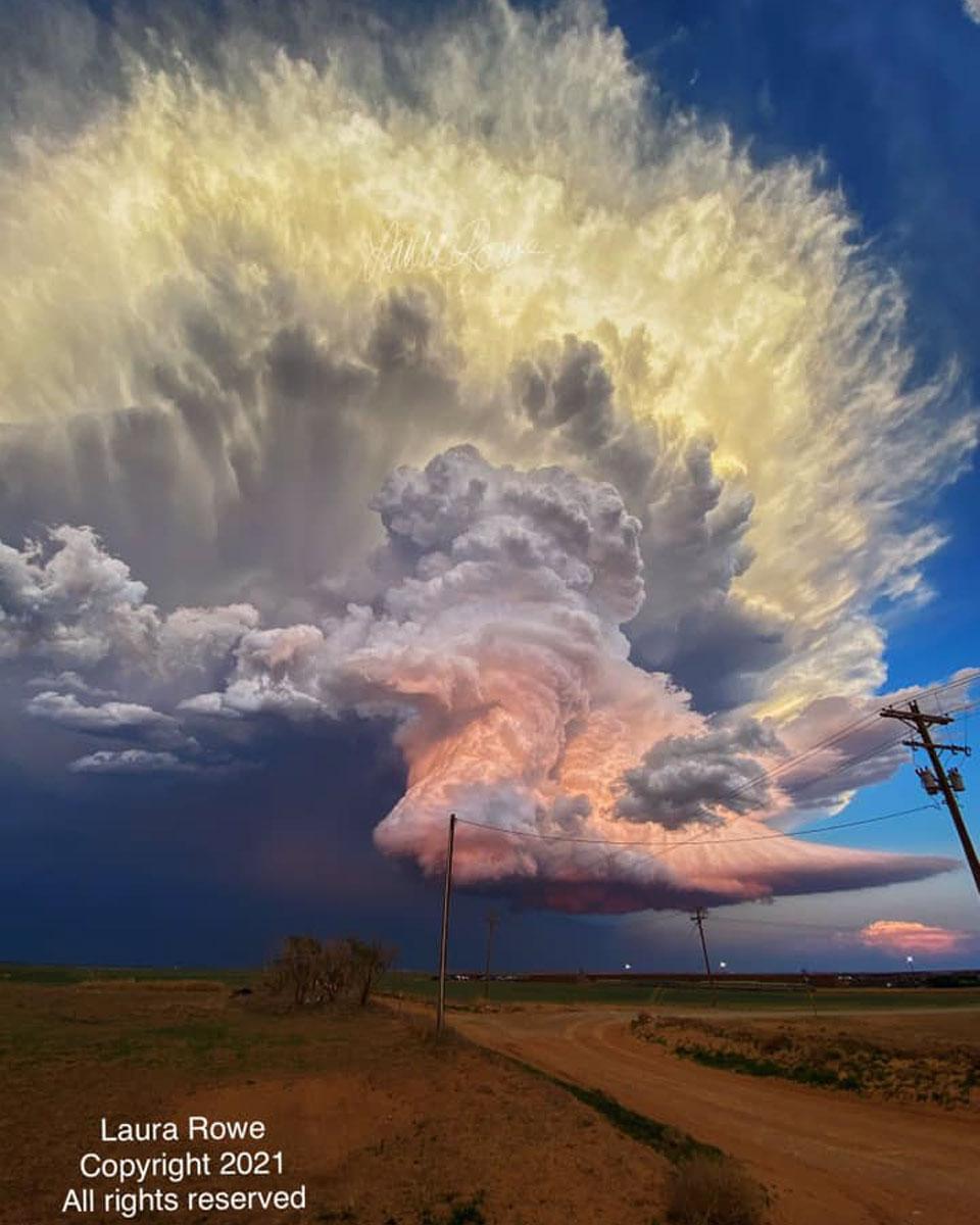Storm Cloud Over Texas