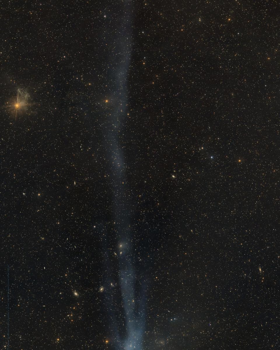 Structure in the Tail of Comet 12P/Pons-Brooks