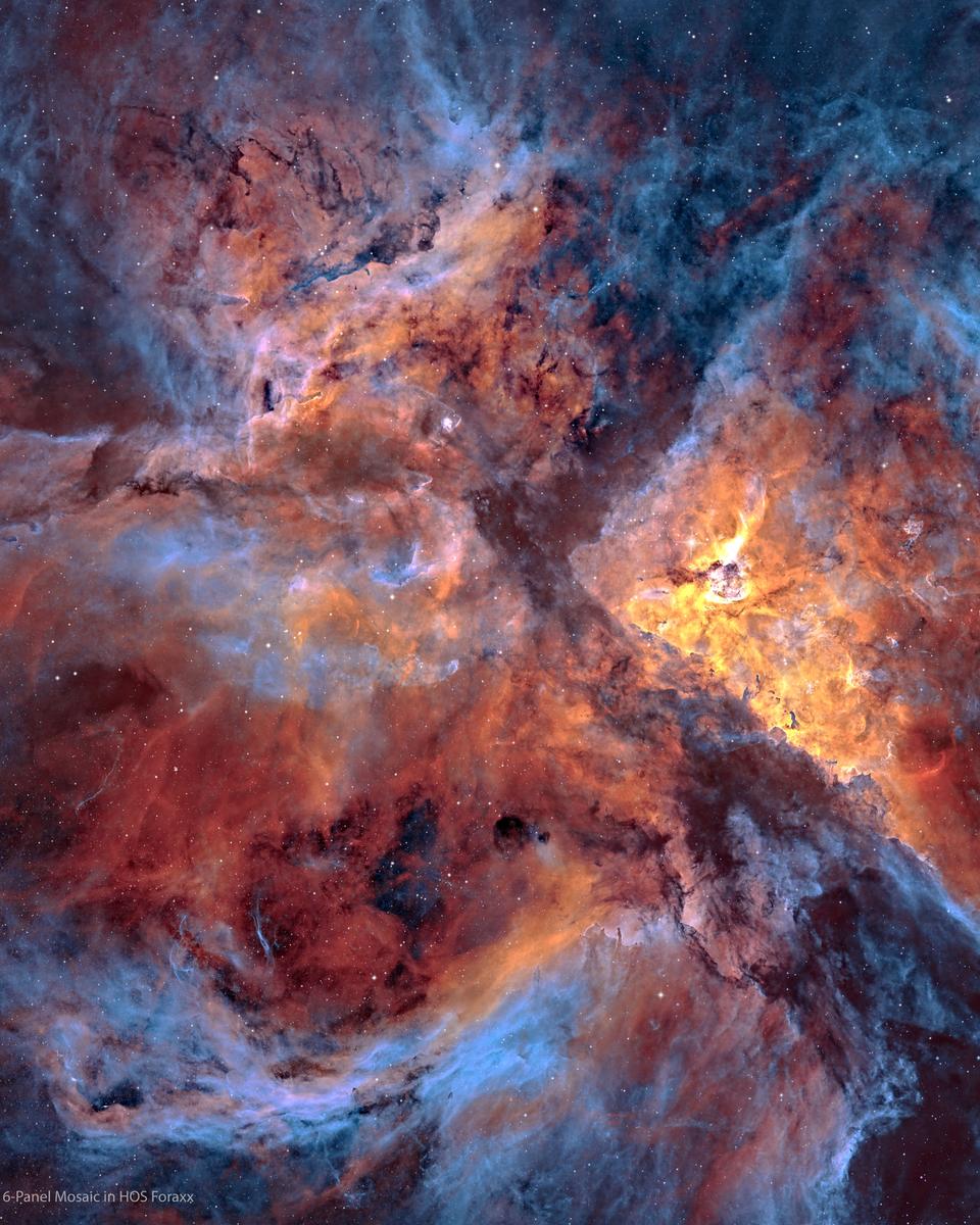 In the Core of the Carina Nebula