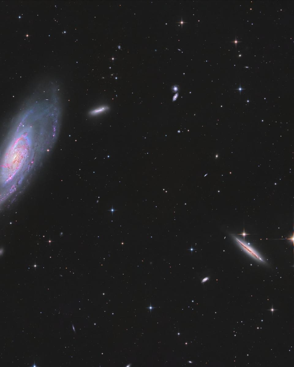 A View Toward M106