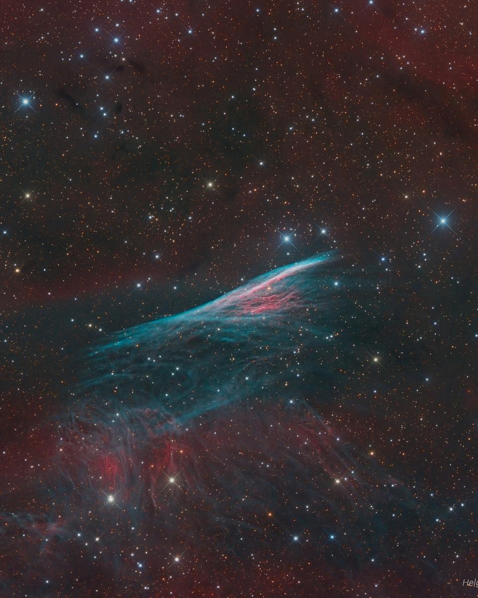 The Pencil Nebula Supernova Shock Wave