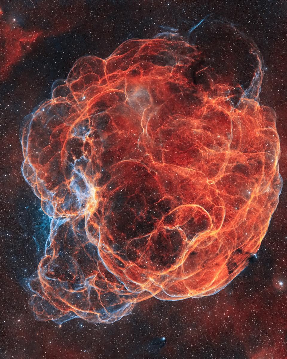 Supernova Remnant Simeis 147