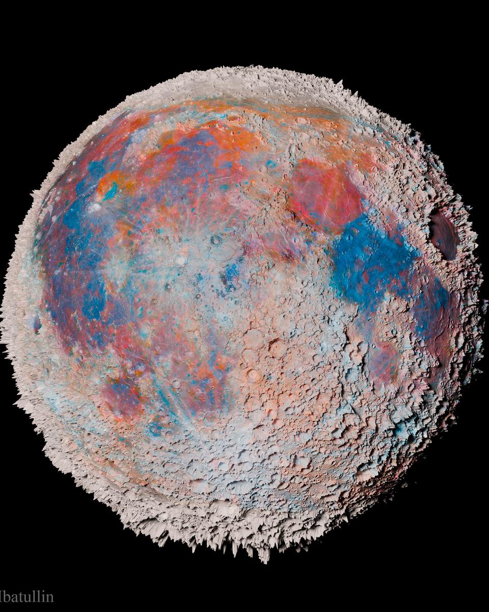 Exaggerated Moon