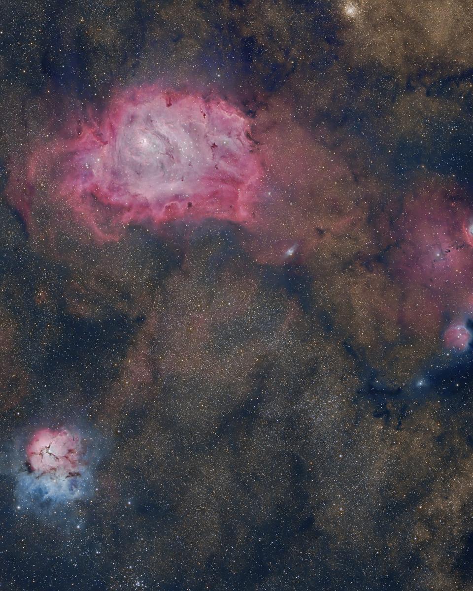 A Sagittarius Triplet