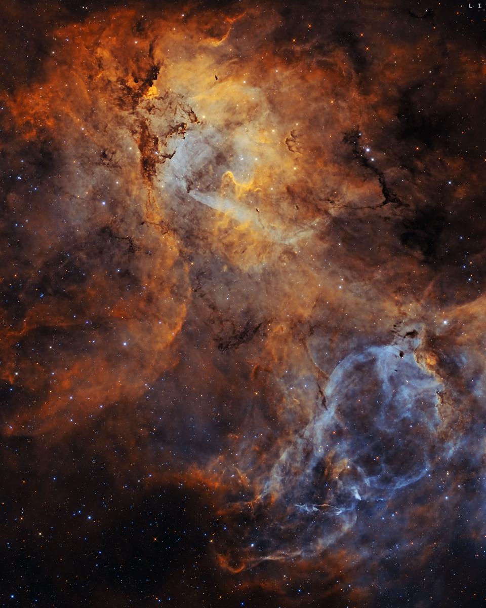 Sh2-132: The Lion Nebula