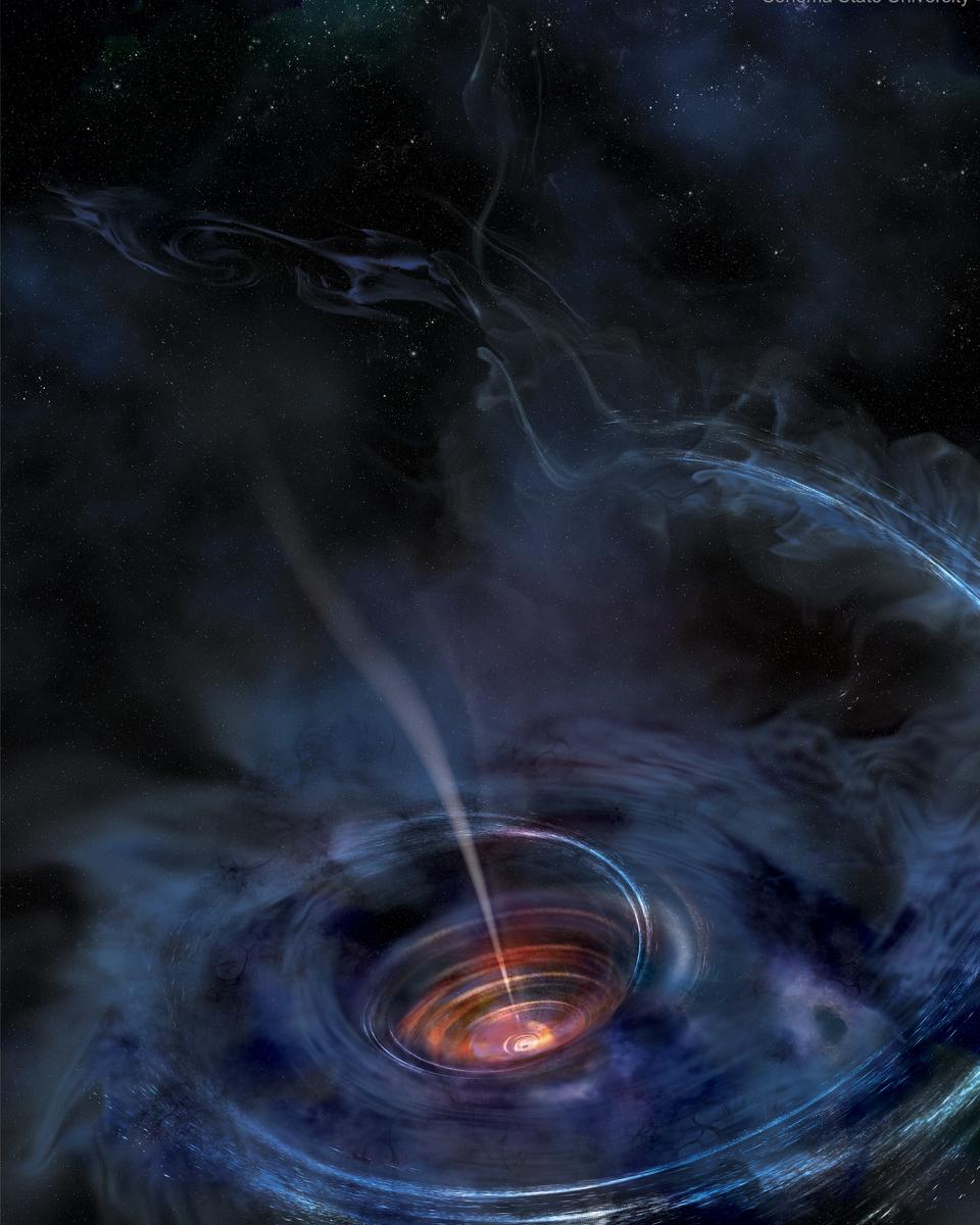 Black Hole Accreting with Jet