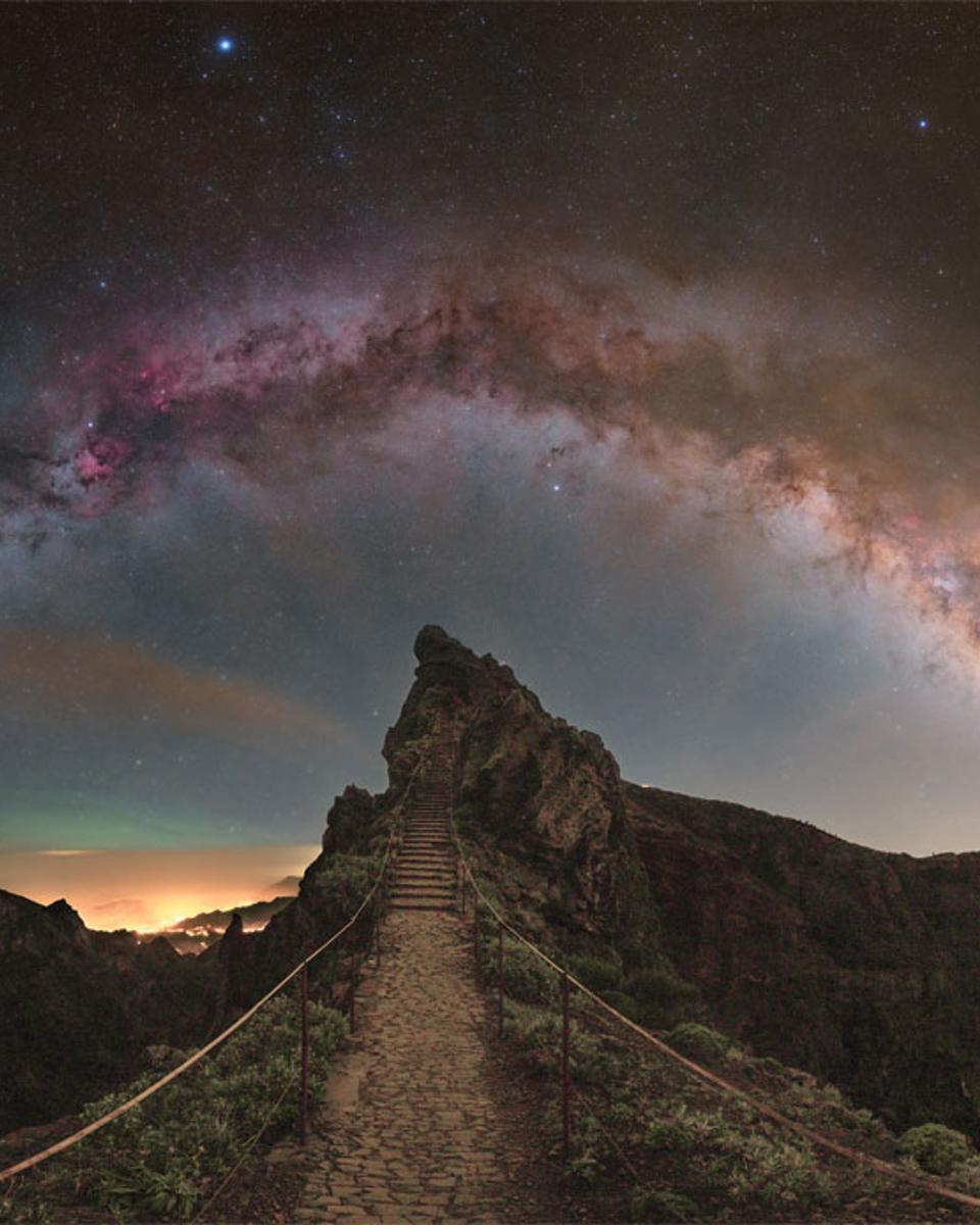 Stairway to the Milky Way