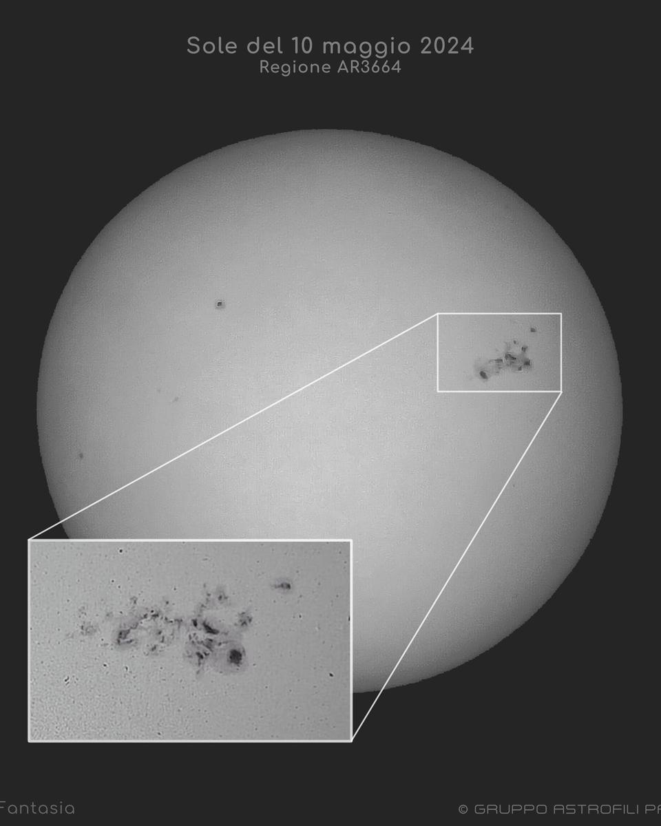 AR 3664: Giant Sunspot Group