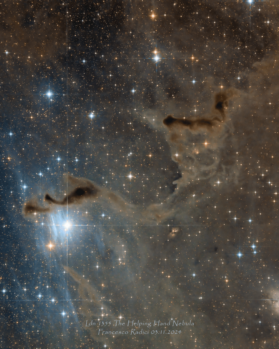 Helping Hand in Cassiopeia