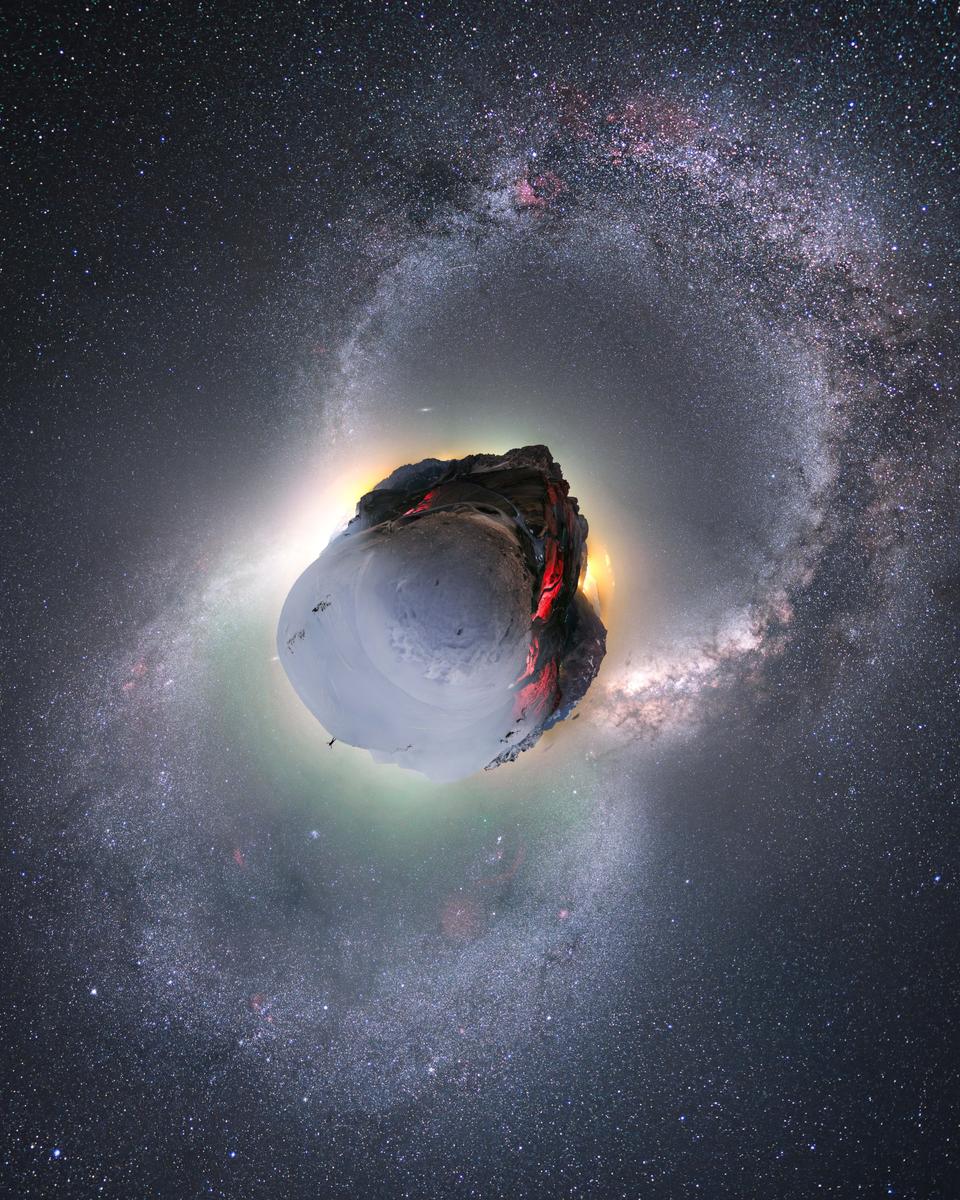Winter and Summer on a Little Planet