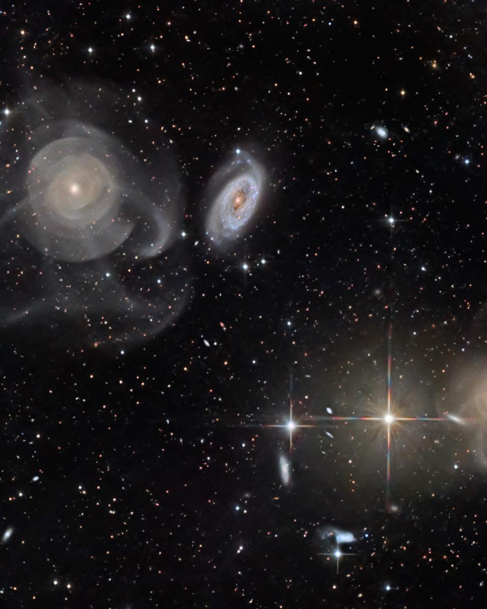 Shell Galaxies in Pisces