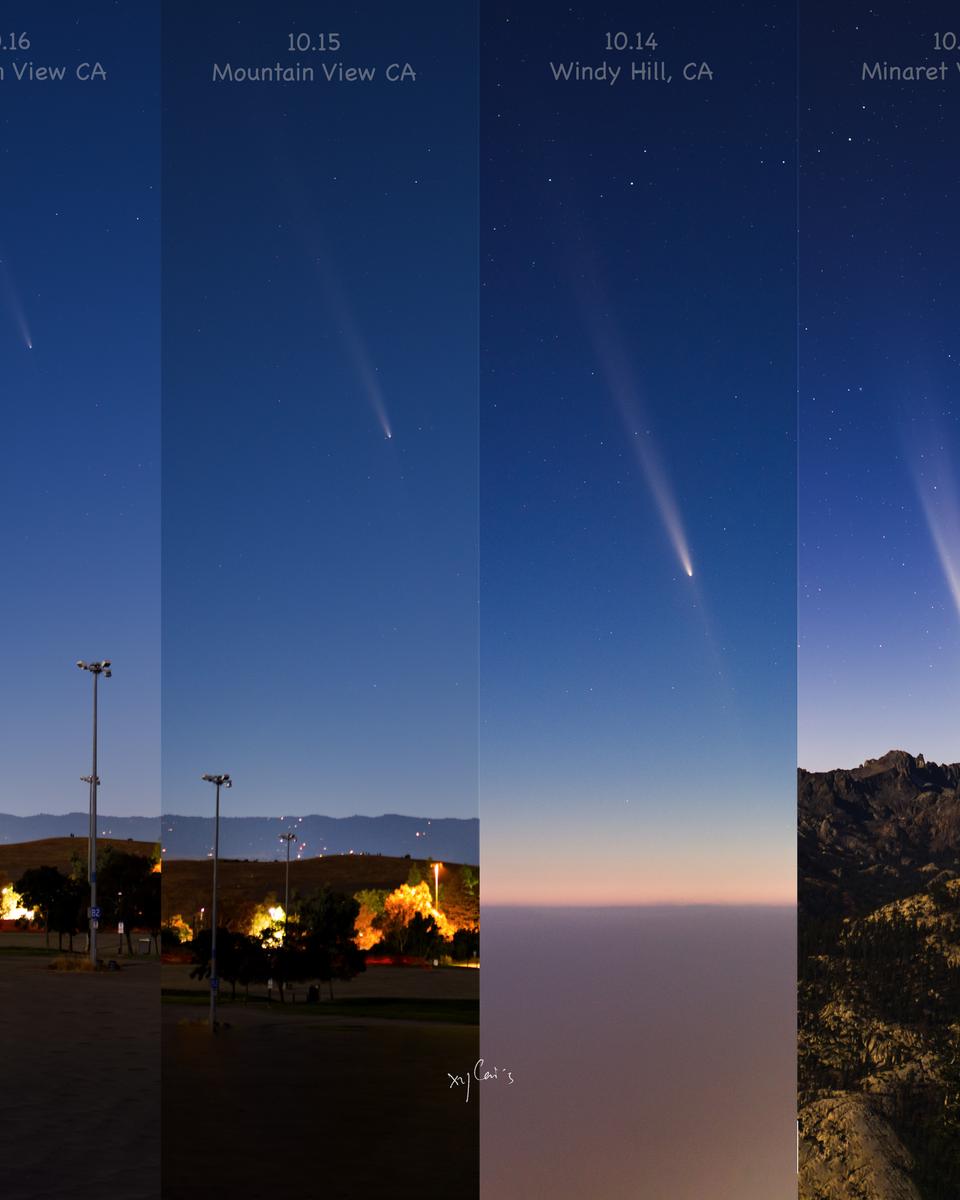 Comet Tsuchinshan-ATLAS Flys Away