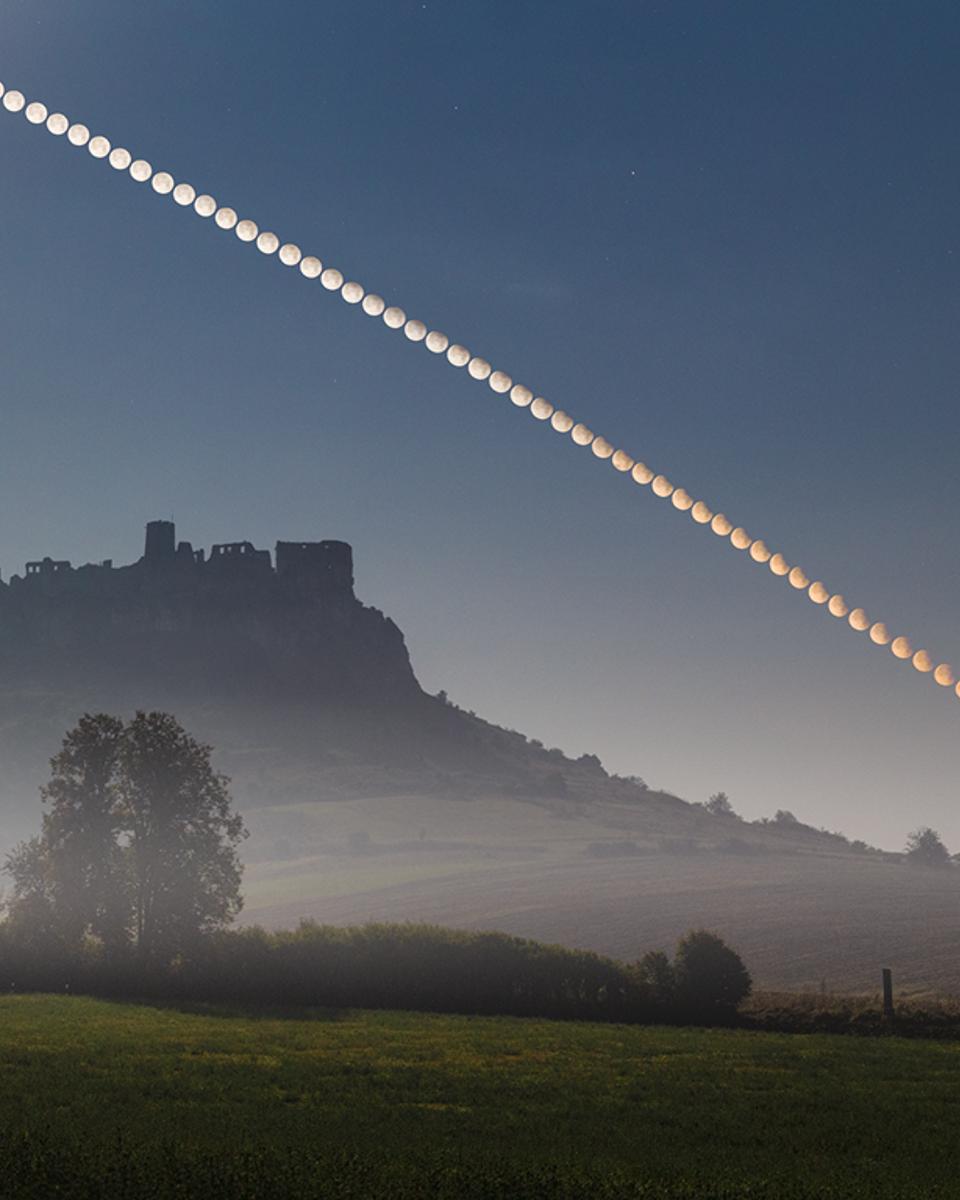 A Hazy Harvest Moon