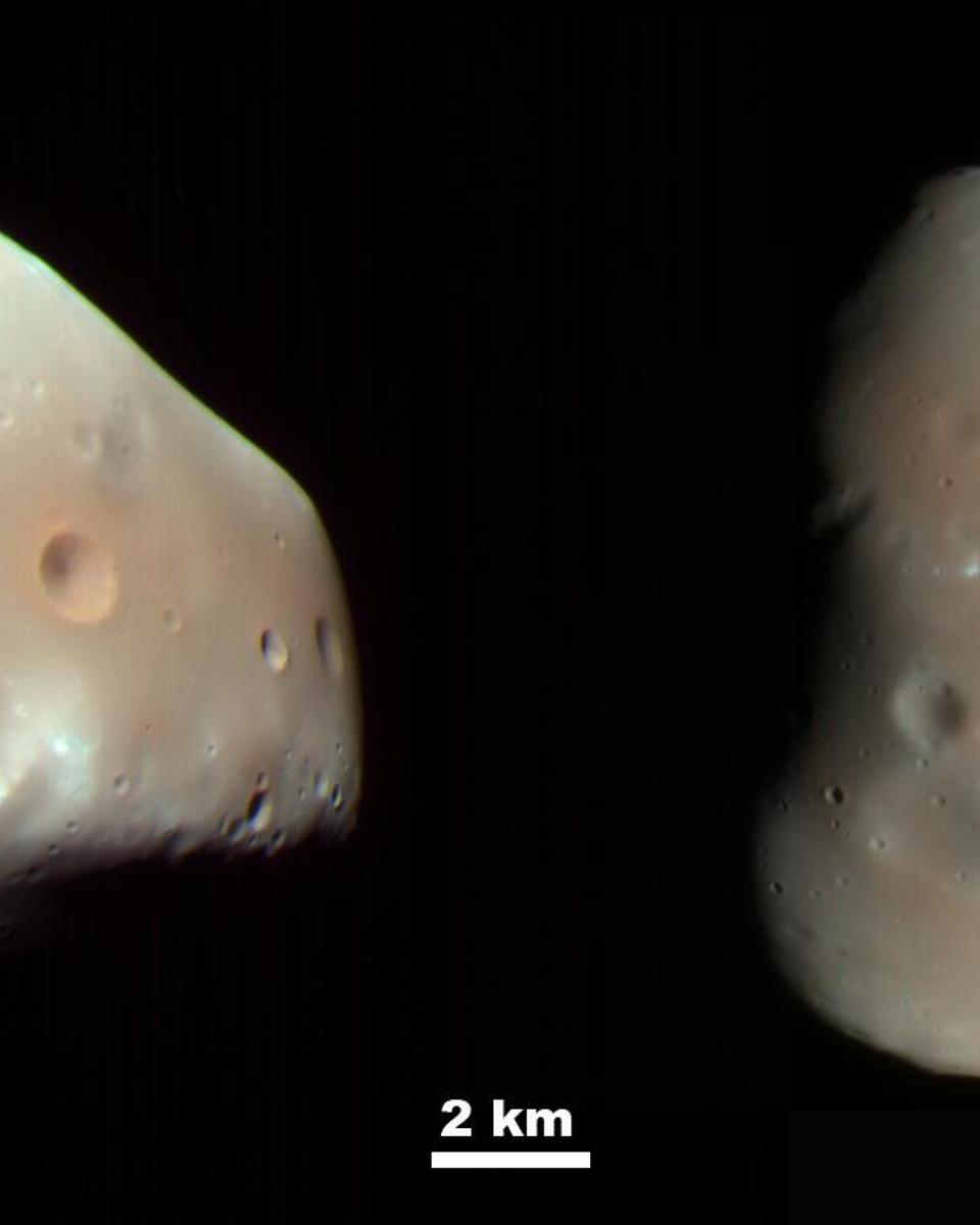 Small Moon Deimos