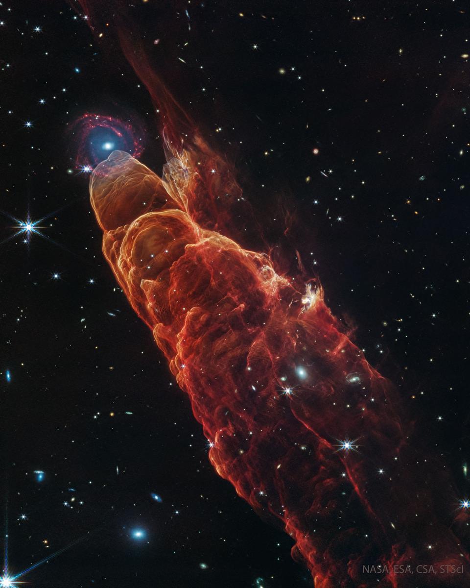 HH 49: Interstellar Jet from Webb