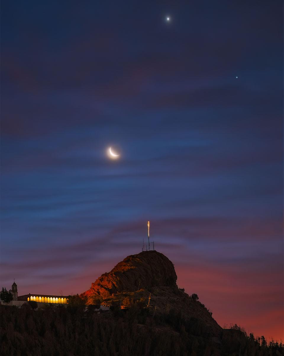 A Happy Sky over Bufa Hill in Mexico