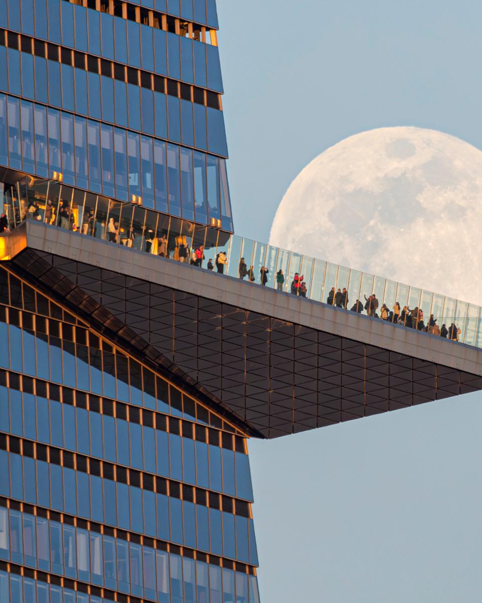 Moon Near the Edge