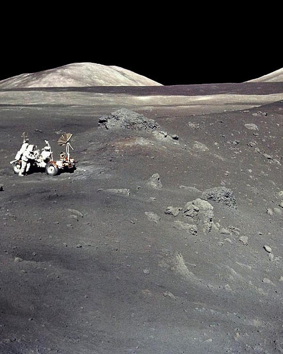 Apollo 17 at Shorty Crater