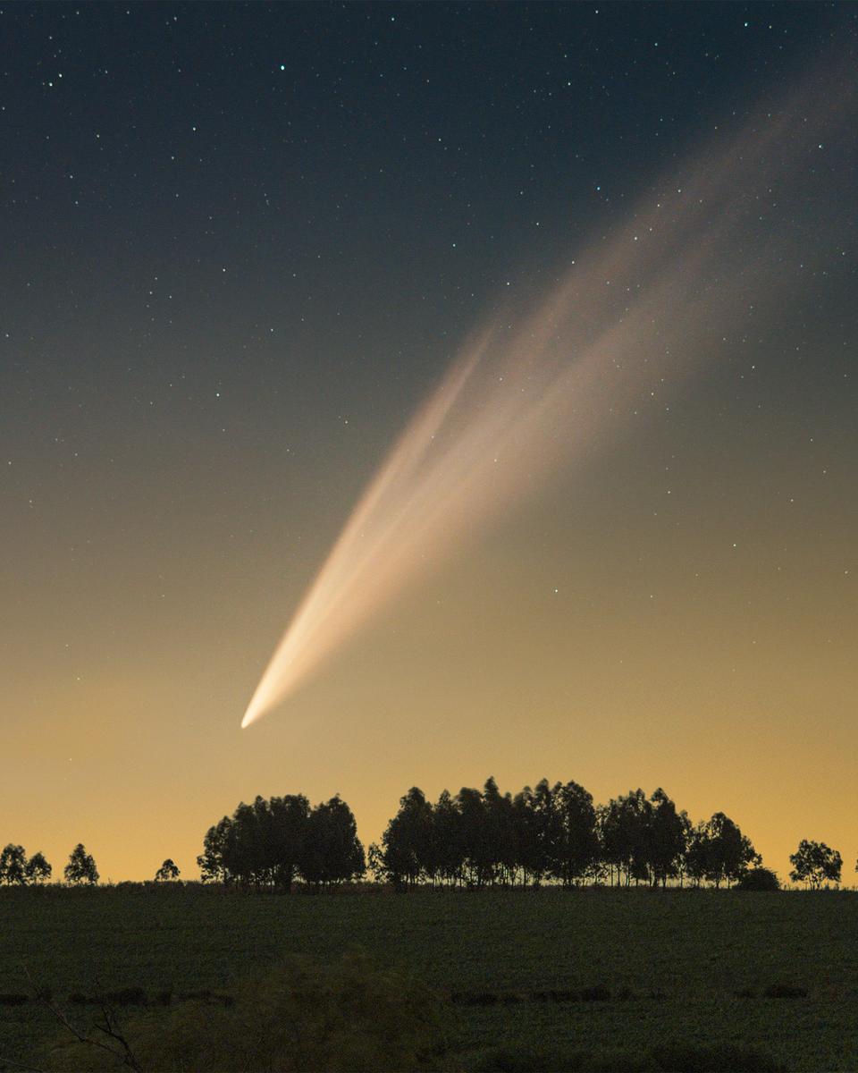 Comet G3 ATLAS over Uruguay