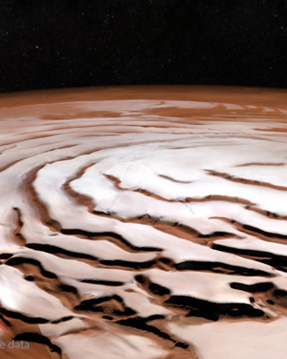 The Spiral North Pole of Mars