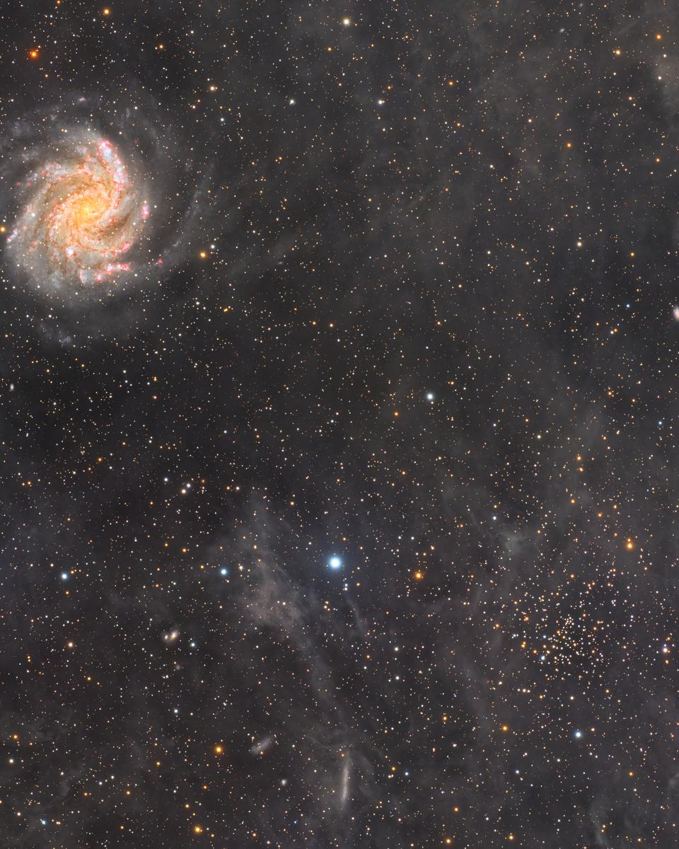 NGC 6946 and NGC 6939