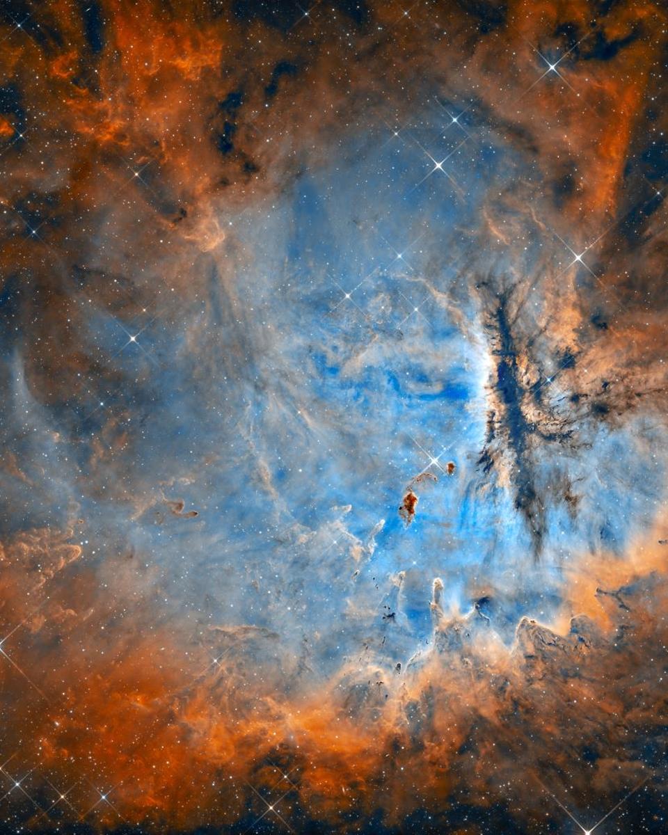Star Formation in the Pacman Nebula