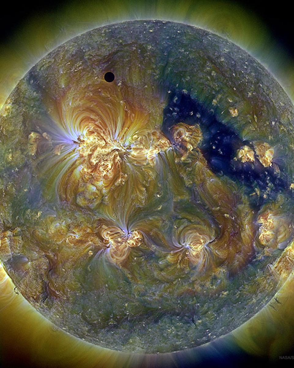 Venus and the Triply Ultraviolet Sun