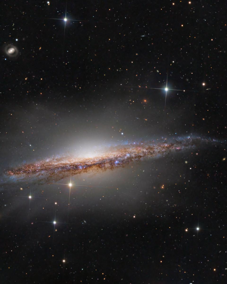 Portrait of NGC 1055