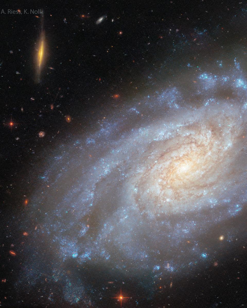Spiral Galaxy NGC 3370 from Hubble