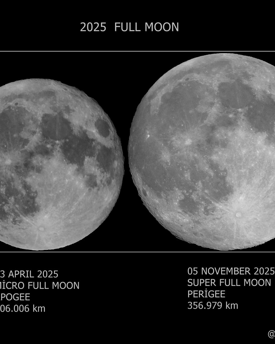 Micro Moon vs. Super Moon