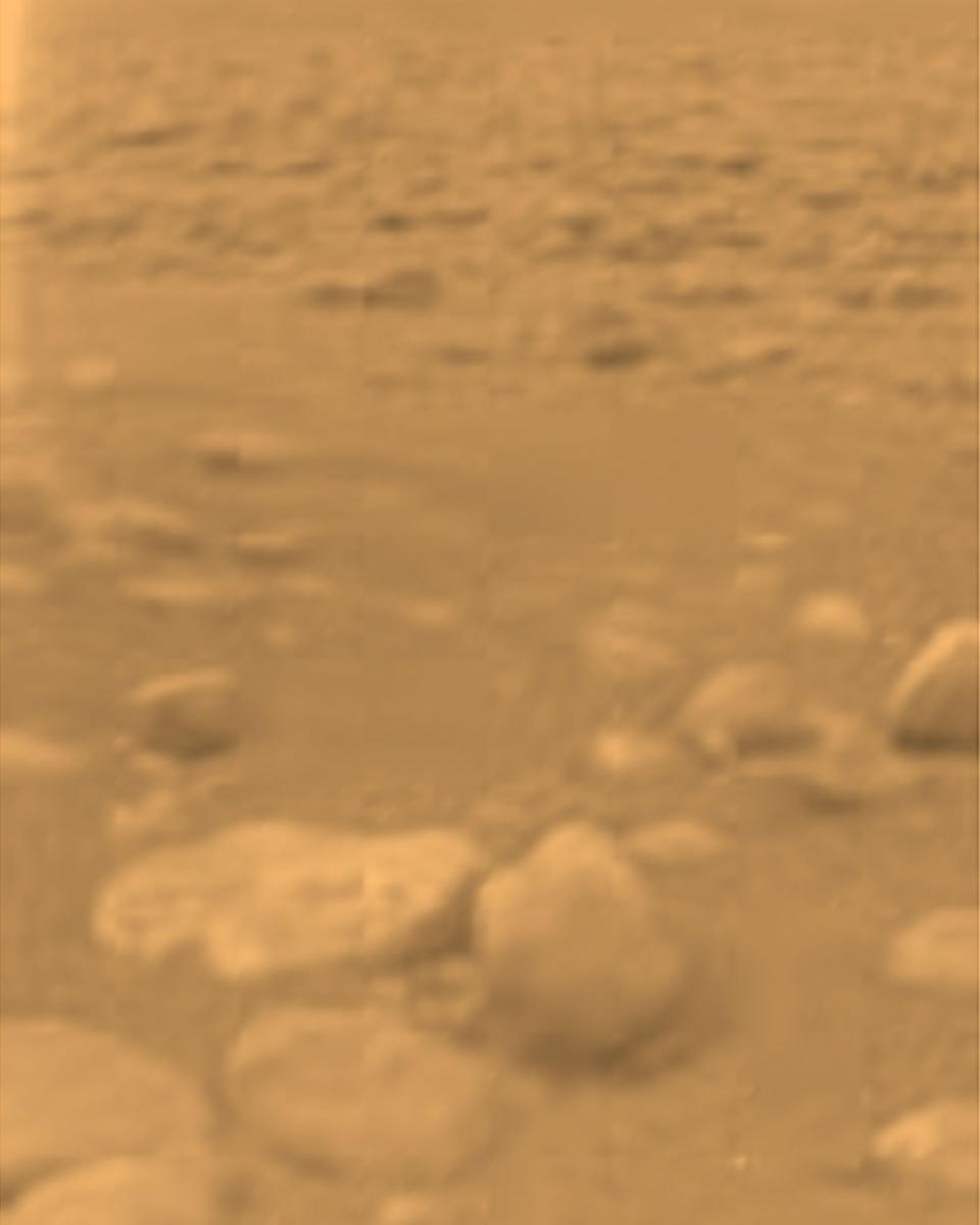 The Surface of Titan from Huygens