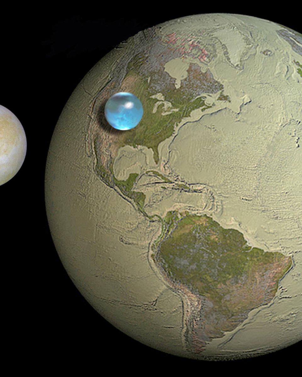 All the Water on Europa