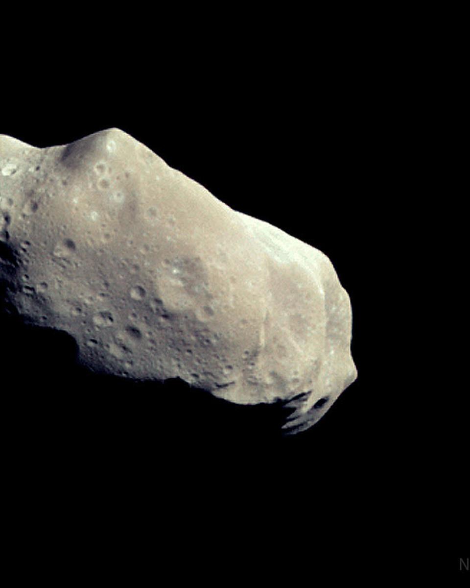 Ida and Dactyl: Asteroid and Moon
