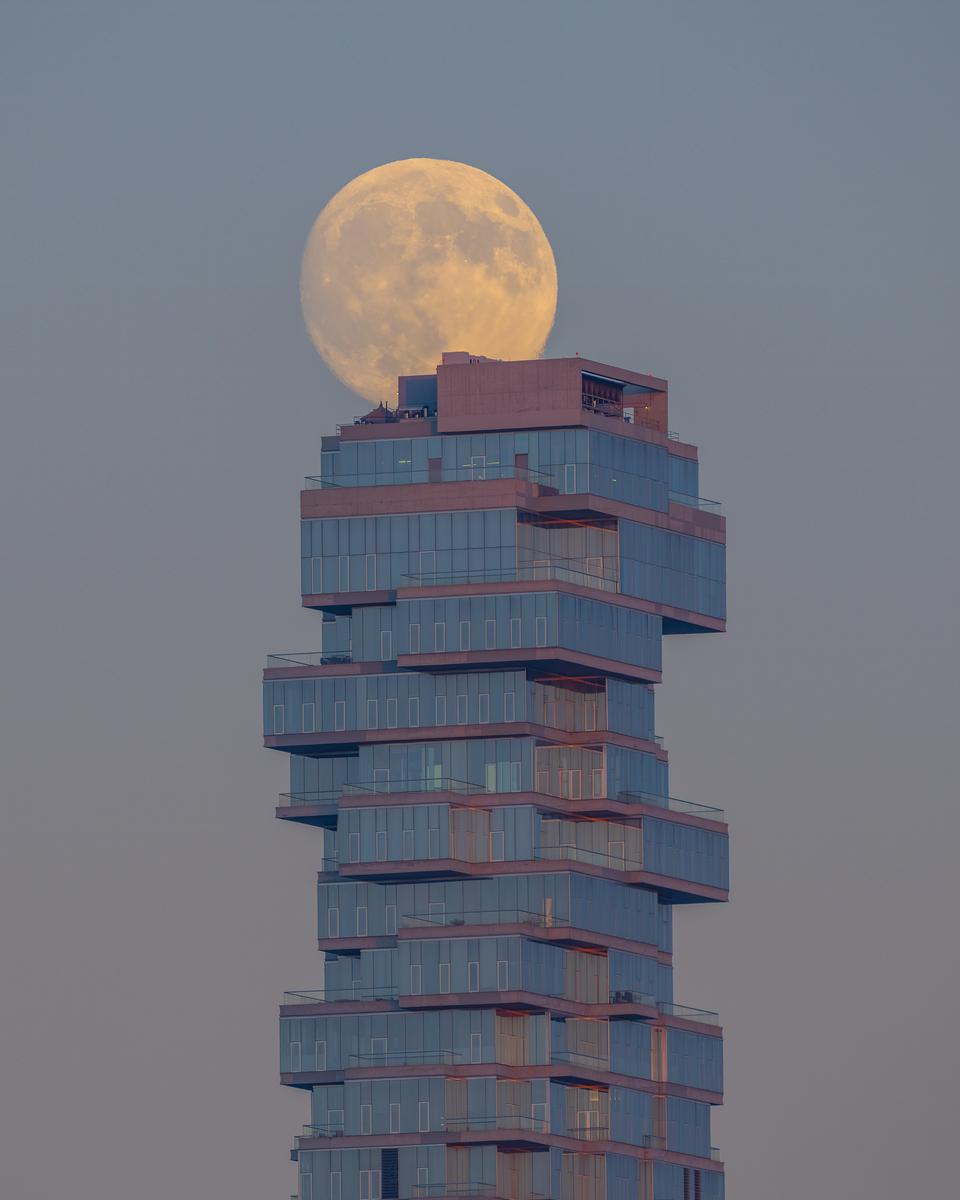 The Jenga Moon