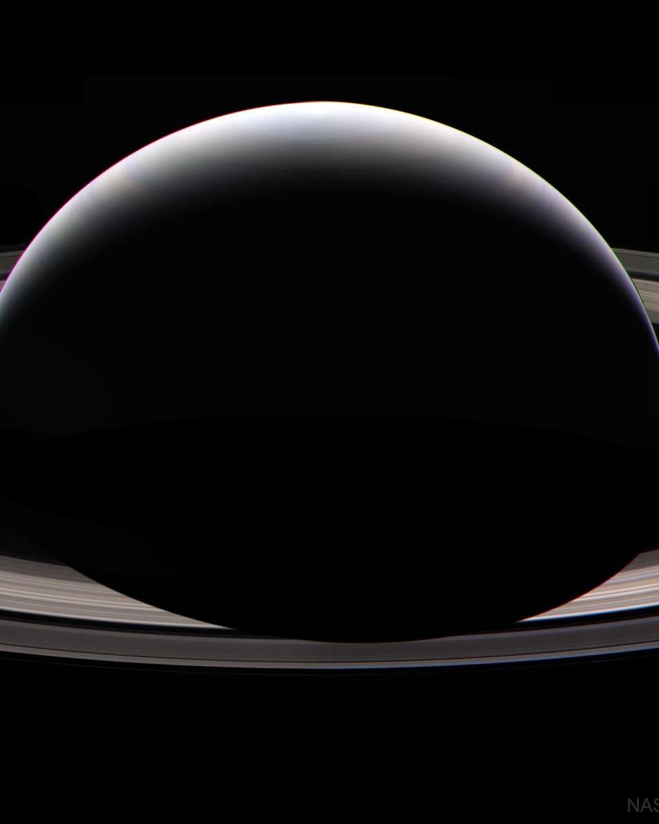 Saturn at Night