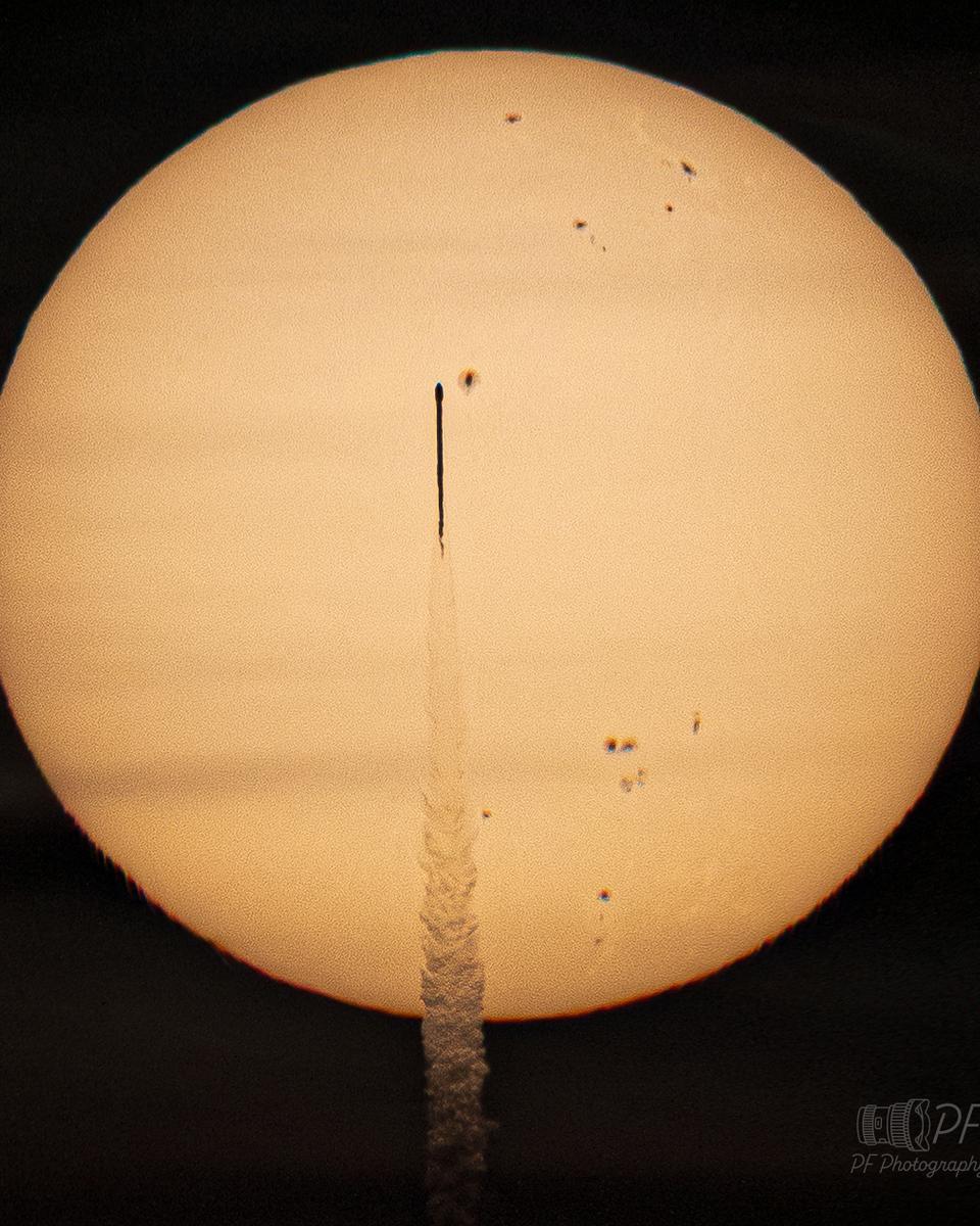 A Rocket in the Sun