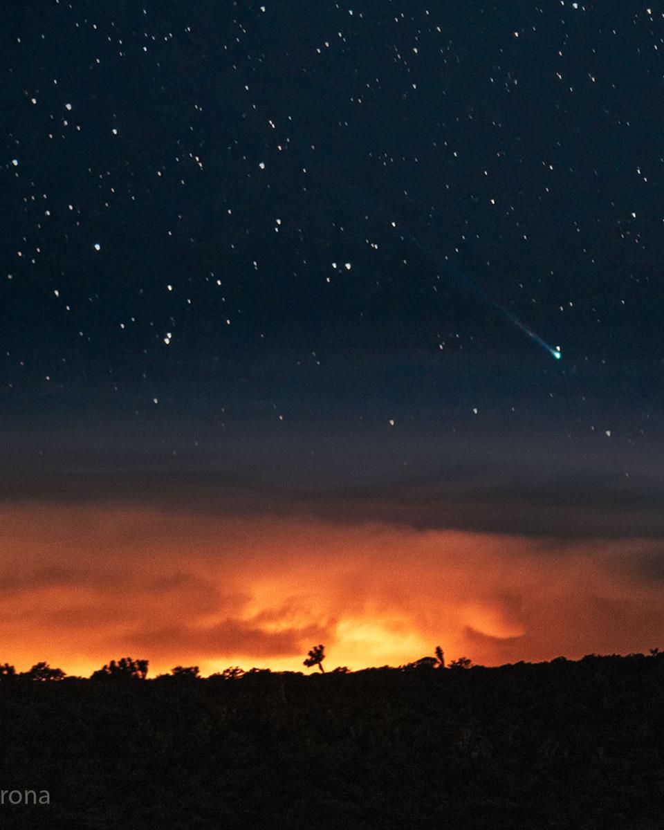 New Comet SWAN25B over Mexico